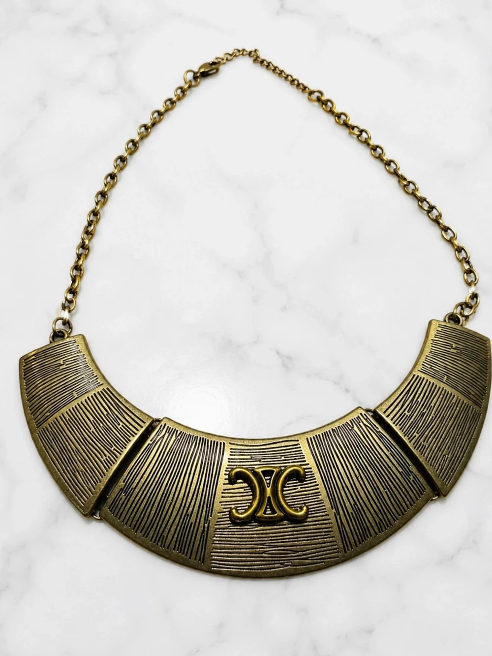 Handmade Artisan Statement Necklace – Boho Vintage Inspired Jewelry